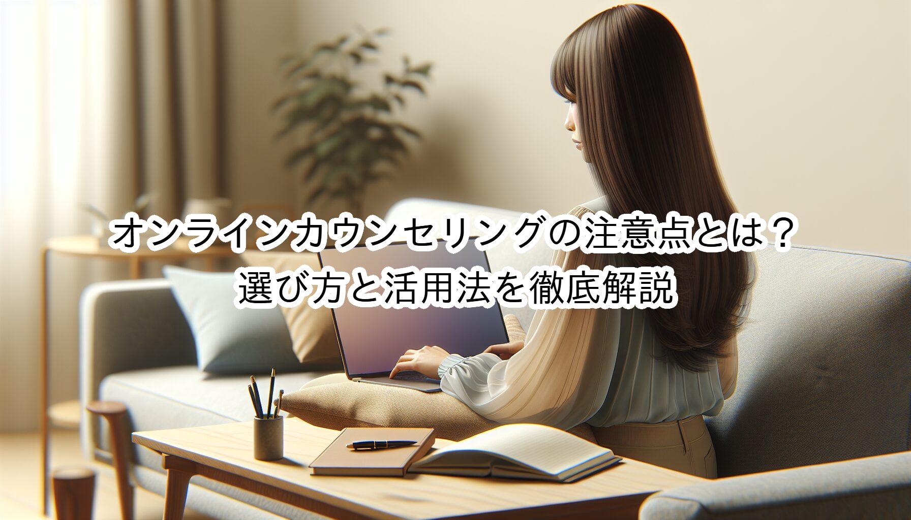 オンラインカウンセリングの注意点とは？選び方と活用法を徹底解説